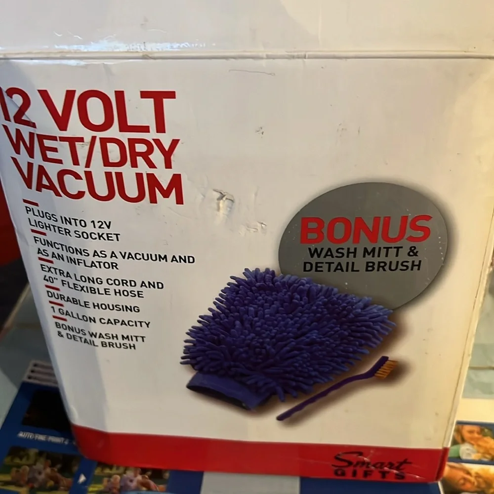 12 VOLT WET/DRY VACUUM, NEW IN BOX , UNUSED ! - Picture 9 of 16